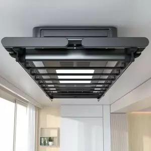 전동빨래건조대 베란다 천장 자동 아파트발코니 리모컨