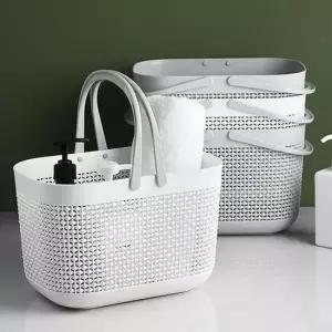 목욕바구니 심플 모던 물빠짐 욕실 샤워 수영장