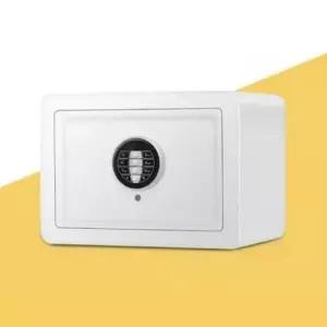 비상금 coms 소형 미니금고 화이트 SoHo용 가정용금고 안전