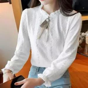 [옷은날개] 블라우스 면접용블라우스 미니보타이 반목