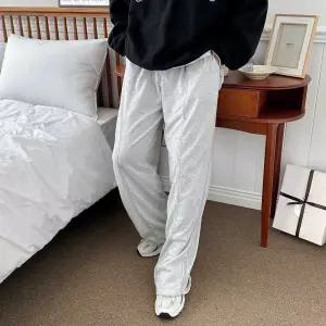 스티치 와이드 팬츠 포켓 남성 편한바지 트레이닝복 조거팬츠 와이드팬츠