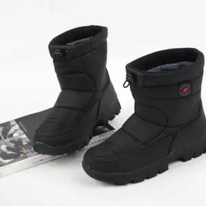에스키모 남성방한화 겨울부츠 털방한화 발목조절 남성방한화 겨울부츠