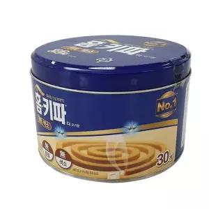 홈키파 내츄럴 모기향 30개 모기향통 야외용모기향 캠핑모기향