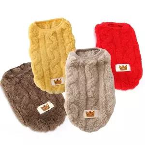 ToB 플란넬강아지겨울옷 강아지옷 소형견 강아지니트