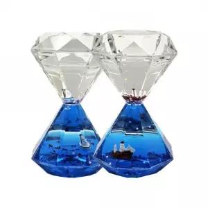 오일 물멍 다이아몬드 타이머 물시계 장식품 물멍 시계 탁상 오일타이머