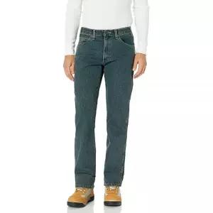 Dickies 남성용 액티브 웨이스트 5포켓 플렉스 퍼포먼스 팬츠 색조 헤리티지 카키. [호환]