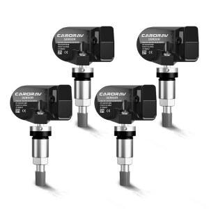 CARORAV F2GT-1A180-AB TPMS 센서 포드, 포드 F150 F250 F350 이스케이프 퓨전 머스탱용 타이어 압력 모니터링 시스템 센서, 링컨 MKC MKX가 F2GZ1A189A GL3T1A180GA FR3V1A180AA 4팩을 대체합니다