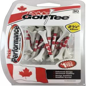 프라이드 퍼포먼스 캐나다 플래그 골프 티 30 카운트