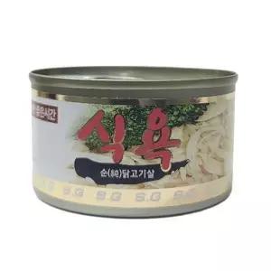 [JHQSRZL6_52CM]순닭고기살 100g X4개 강아지 애견 간식캔 (30351043A)