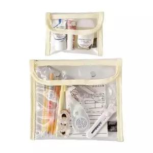 [JHQSRZPQ_52IN]똑딱이 PVC 파우치 결합 여행 여행보조 (30351175A)