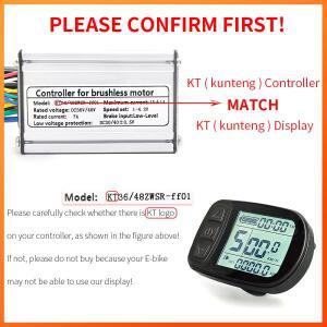Ebike KT LCD5 디스플레이 36V/48V LCD5 SM/방수 디스플레이, 전기 자전거 ebike 변환 키트