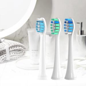 필립스 Sonicare 팁과 호환되는 브러시 헤드 소프트 듀폰 노즐 진공 밀봉 포장 Hx3/6/8/9 시리즈 일반