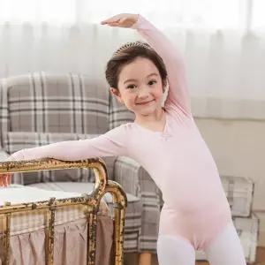 긴팔 레오타드 발레복 4color 여아 유아동 3~10세 BYd6+5hFf