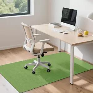 하드우드 바닥용 홈몰 사무용 의자 매트 롤링 55인치 x 35인치 미끄럼 방지 대형 컴퓨터 게임용 체육관용