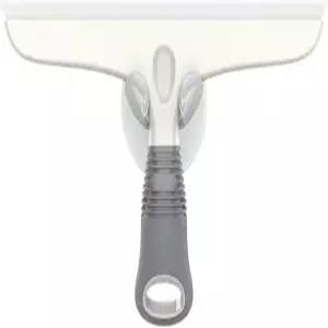 욕실 창문용 KINDEEP 실리콘 샤워 스퀴지 유리문 및 흡입 후크가 있는 거울 클리너