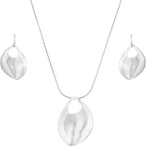 매디슨 타일러 골드 도금 여성용 주얼리 세트 실버 티어드롭 펜던트 목걸이 트렌디 뱀 체인이 달린 긴 패션