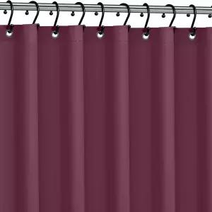 프리미엄 샤워 커튼 라이너 72인치 X H - PVC 프리 6G PEVA 12개의 방청 그로밋과 자석으로 가중된 바텀