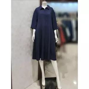 [보리보리/벨라디터치]MARIOV1E2OP26 카라넥 플레어 원피스