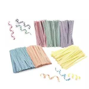 kimspp 스트라이프 종이빵끈(10cm) 약1000개 포장끈