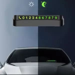 자동차 차량 주차 핸드폰 전화번호판 야광 알림판