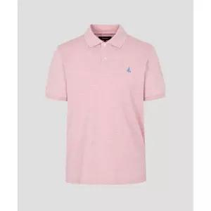 매장정품 빈폴 BEANPOLE MEN [Essential] 피케 칼라넥 반소매 티셔츠 - 코럴 BC6242E717 666468