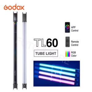 고독스 TL60 RGB 튜브 라이트 사진 조명 핸드헬드 스틱 앱 리모컨 포함 비디오 영화 브이로그용