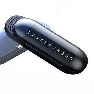 3in1 주차번호판 겸 선글라스케이스 차량용방향제 자동차연락처