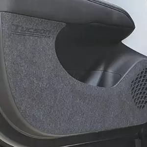 투싼NX4 도어커버 발자국 커버 스크래치 펠트 커버