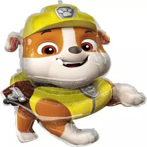 애너그램 잔해 발 순찰 초대형 레드 포일 풍선