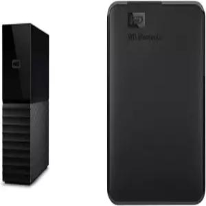 WD 18TB My Book 데스크탑 외장 하드 드라이브 USB 3.0 비밀번호 보호 및 자동 백업 소프트웨어가 포함된