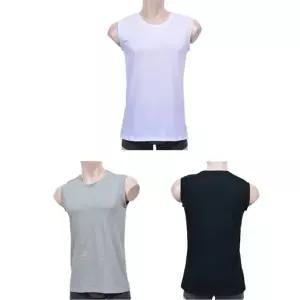 (제임스딘) 더블 실켓 순면 남성 머슬 런닝 YWH9+5odC