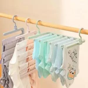 옷가게옷걸이 공간활용 팬티 건조대 빨래 6칸 10칸 속옷 바지 수건