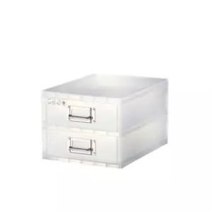 심플한 사무용품아이박스중형 2단 56018