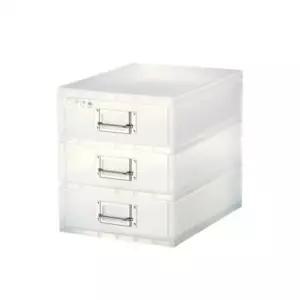 심플한 사무용품아이박스중형 3단 56019