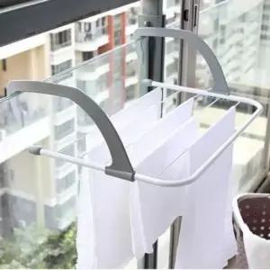 [생활] 행거 베란다 정리 빨래걸이 스피드랙 기 선반 세탁실 철제 건조대