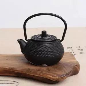 미니 블랙 무쇠 주전자 60ml