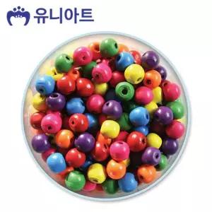 유니아트 5000통 (모양비즈 13번) 나무비즈 (원-중) (P0000BFU)