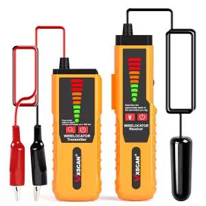 VXSCAN F04 지하 와이어 로케이터 트레이서 톤 발생기 키트 및 프로브 파손 케이블 도그 펜스 위치 확인을