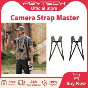 PGYTECH 카메라 스트랩 마스터 3대용 가죽 듀얼 숄더 전문 사진작가용 조절 가능한