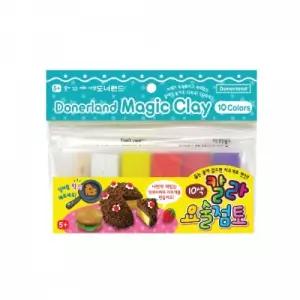 도너랜드)칼라요술점토10색
