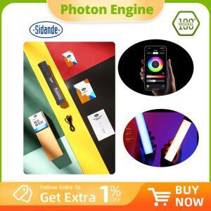 SIDANDEB 190S RGB 2500-9900K LED 비디오 스틱 튜브 라이트 제작을 위한 내장 앱