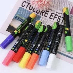 [문구] 오피스마커펜 주방 메모 유리 와인잔 8색마커펜