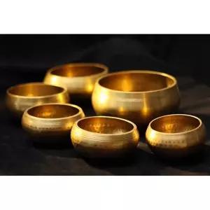 네팔 수제 송발 티베트 명상종 싱잉볼 치유 구경 청동 요가종 고급