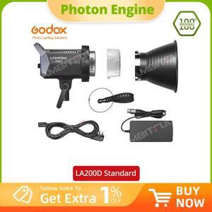Godox LA150D 190W LCD 패널 비디오 조명 연속 출력 +앱 제어 보웬스 마운트