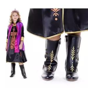 할로윈복장 겨울왕국2 안나 부츠 캐릭터코스튬 여아구두 파티신발