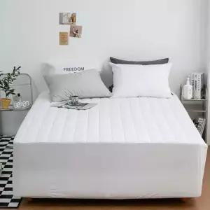 매트커버 샤이니 누빔 순면 매트리스커버 Q 단품 침대커버 시트