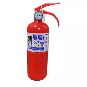 [문구/오피스] 삼우산기 분말 소화기 보급형 0.7KG 자동차겸용