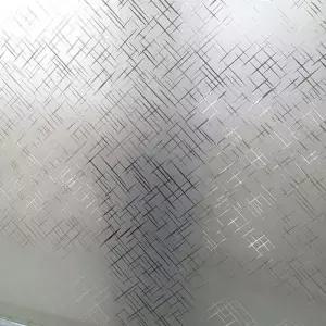 무점착 유리창시트지 사선 GD-WGP6693087 1m x 1m