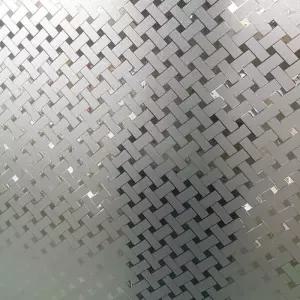 무점착 유리창시트지 매듭 GD-WGP6693085 1m x 1m