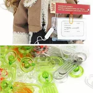 [문구/오피스] 예쁜 메모클립 플라스틱 메모꽂이 포스트 메모지 명함 정리 클립